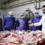 بازدید مسئولان کانون پیشکسوتان سپاه امام رضا (ع) از موسسه صنعتی گوشت مشهد