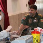 اهدا خون بیش از ۱۰۰ نفر از پرسنل پایگاه هوانیروز مشهد مقدس به نیازمندان