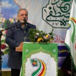 همراهی فرماندار مشهد با مهرجویان بنیاد بین‌الملل خیریه آبشار عاطفه‌ها در جشن مبعث