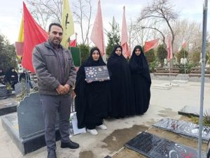 چهارشنبه های شهدایی با حضور خانواده معظم شهید مرزبانی حمید لزگی