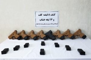کشف محموله سلاح و مهمات جنگی توسط مرزبانان هنگ مرزي تایباد