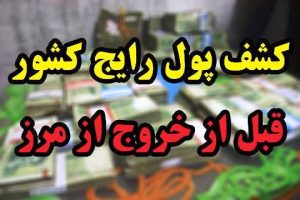 کشف ارز قاچاق در حوزه استحفاظی هنگ مرزی تایباد