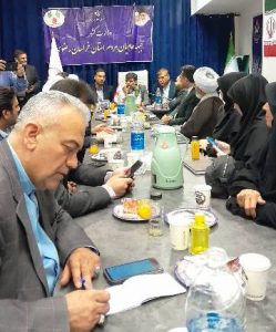 بررسی گرانی بازار در نشست با فرماندار مشهد