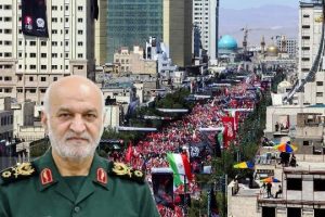 قدردانی سپاه امام رضا(ع) از مردم برای حضور حماسی در مراسم استقبال و تشییع آقای شهید ایران